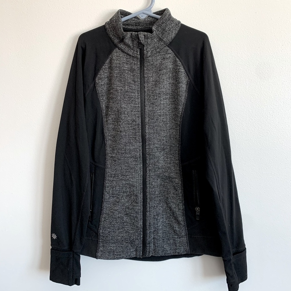 Black and gray jacket from Athleta!